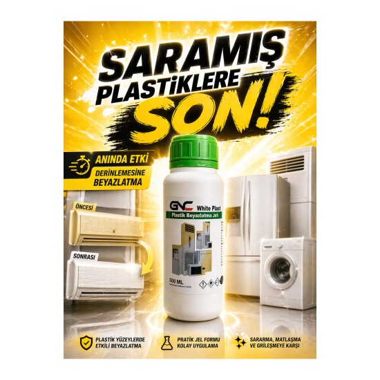 PLASTİK BEYAZLATICI - Renkli
