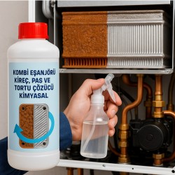 Konsantre Kireç Ve Tortu Çözücü Kombi Kazan - Renkli